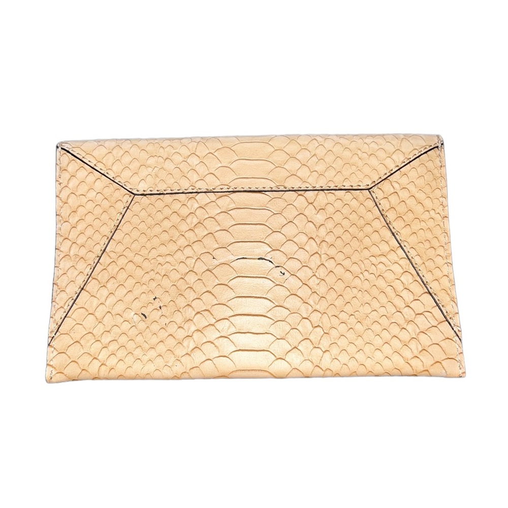 Loeffler Randall Python Envelope Clutch Wallet - image 3